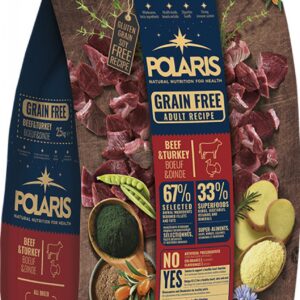Polaris GF pes Adult All hovězí, krůta 12kg – poškozený obal