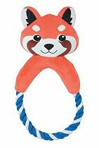 Hračka pes CALINOU PANDA ROPE plyš Zolux