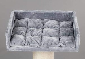 Lehátko pro XXL škrabadlo sv.šedé