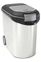 Curver Kontejner na suché krmivo stříbrný 12kg pes