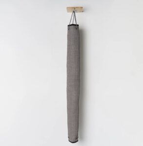 RhR lezecký sisalový pytel šedý