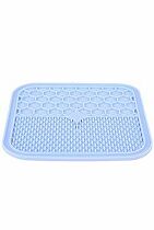 Lízací podložka pro psy SILICONE modrá L Zolux