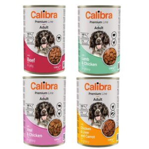 Calibra .Calibra line konzervy mix 4x1240g