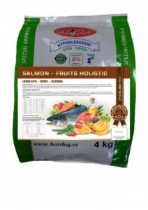 Granule Bardog Salmon Fruits Holistic - 4 kg