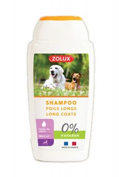 Šampon na dlouhou srst pro psy 250ml Zolux Šampon na dlouhou srst pro psy 250ml Zolux