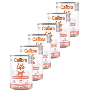 Calibra Dog Life  konz.Puppy&Junior Lamb&rice  6x400g