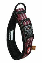 Obojek pes BIVOUAK nastavitelný 55-65cm červená Zolux MEGASLEVA
