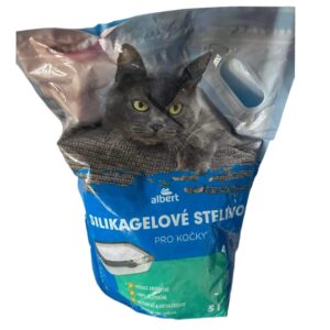 Albert silikagelove stelivo 5l - poškozený obal