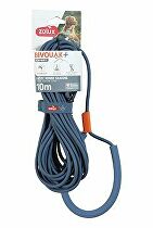 Vodítko pes BIVOUAK kulaté,silik.6mm/10m modrá Zolux MEGASLEVA