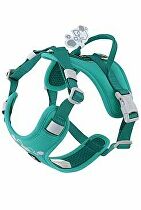 Postroj Hurtta Weekend Warrior II ECO paví zeleň 55-70