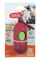 Zásobník sáčků na exkrementy BIVOUAK červená Zolux MEGASLEVA