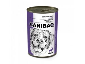 CANIBAQ CLASSIC KONZERVA PES - ZVĚŘINA 1240g