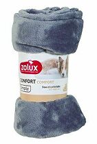 Pelech deka COCOON 100x75cm antracit Zolux