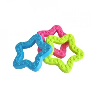 Gumové kousátko pro psa hvězda Barva: Zelená