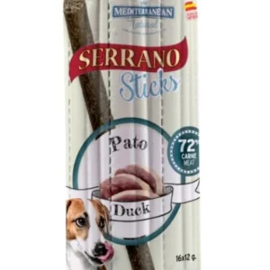 Serrano Dog Sticks Duck, tyčinka 16 x 12 g
