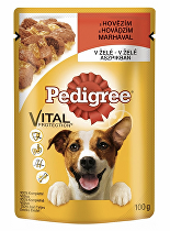 Pedigree kapsa Adult hovězí v želé 100g