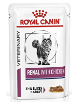 Royal Canin VD Feline Renal 12x85g kuře kapsa
