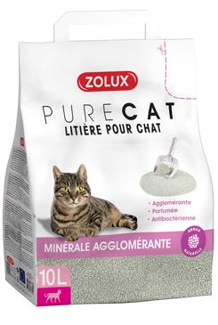 Zolux Podestýlka PURECAT antibacterial scent clump 10l Zolu Zolux Podestýlka PURECAT antibacterial scent clump 10l Zolu