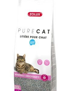 Podestýlka PURECAT scented absorbent 20l Zolux