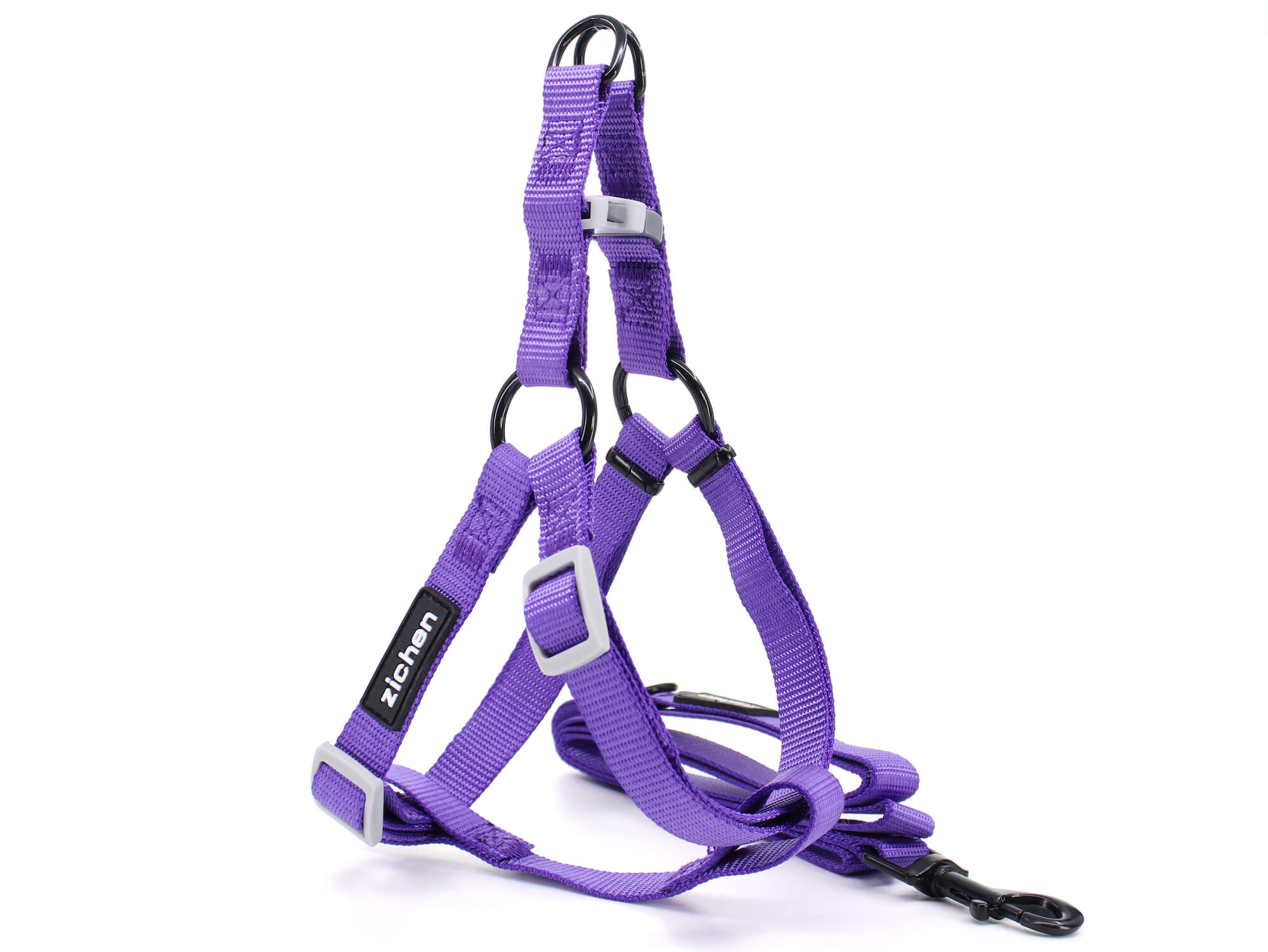 Vsepropejska Georgia postroj pro psa s vodítkem Barva: Fialová, Obvod hrudníku: 49 - 72 cm Vsepropejska Georgia postroj pro psa s vodítkem Barva: Fialová, Obvod hrudníku: 49 - 72 cm