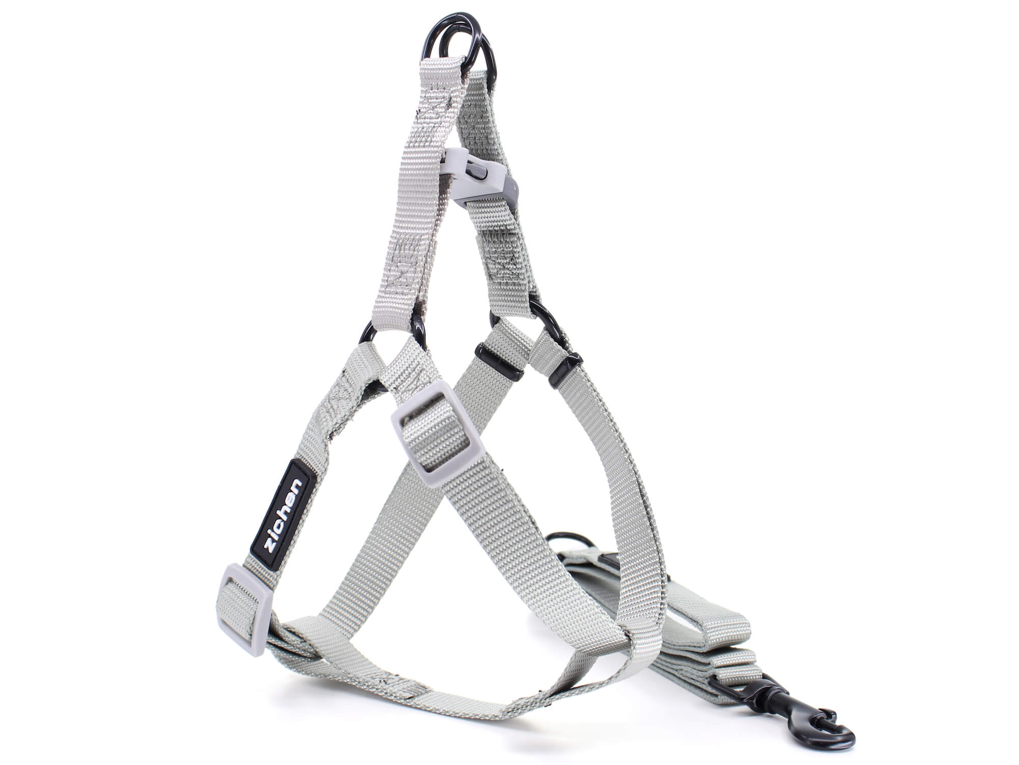 Vsepropejska Georgia postroj pro psa s vodítkem Barva: Šedá, Obvod hrudníku: 37 - 50 cm Vsepropejska Georgia postroj pro psa s vodítkem Barva: Šedá, Obvod hrudníku: 37 - 50 cm