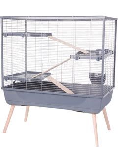 Klec králík NEOLIFE 100 RAB2 šedá Zolux