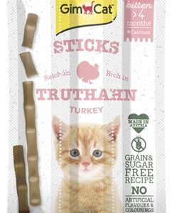 Gimborn Gimcat Sticks Kitten krocan+calcium 3ks