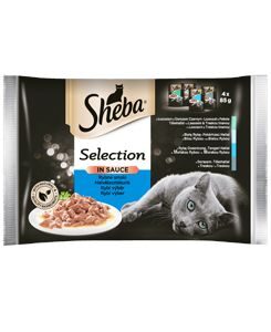 Mars Sheba kapsa Selection rybí šťavnatý výběr 4x85g