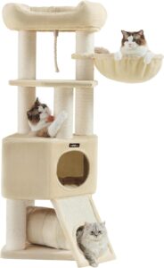 Robustní škrabadlo pro kočky LILI - béžová