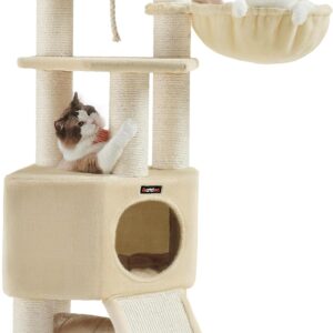 Robustní škrabadlo pro kočky LILI – béžová