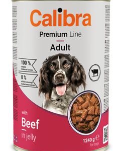 Calibra Dog Premium konz. with Beef 1240g