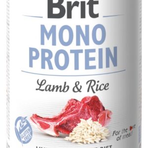 Brit Mono Protein Lamb & Brown Rice 6x400g