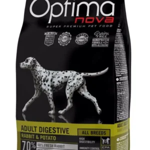OPTIMAnova Dog Adult Digestive Rabbit GF 2 kg