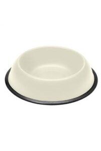 Miska kovová protiskluz MIRA KC 72 Ivory 0,5l FP