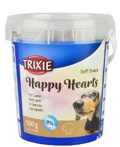 Trixie Soft Snack Happy Hearts srdíčka jehněčí 500g TR