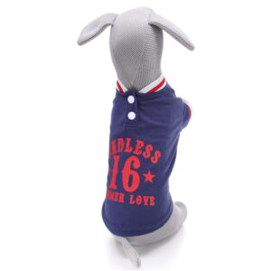 Vsepropejska Verdel tričko s knoflíky pro psa Barva: Modrá, Délka zad (cm): 21, Obvod hrudníku: 32 – 35 cm