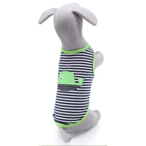 Vsepropejska Eric tričko s obrázkem pro psa Barva: Zelená, Délka zad (cm): 18, Obvod hrudníku: 27 – 31 cm