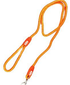 KRUUSE Vodítko BUSTER Reflective lanové 120cm/8mm oranžové