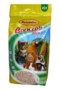 Avicentra kukuřičná podestýlka 10l jemná