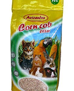 Avicentra kukuřičná podestýlka 10l jemná