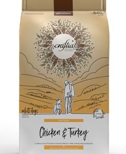 Kraftia CRAFTIA NATURA DOG Adult S Chick. &Turkey 640g