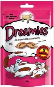 Dreamies kočka pochoutka s hovězím 60g