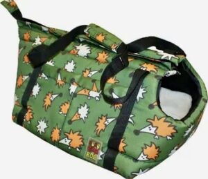 Huhubamboo taška khaki ježek S