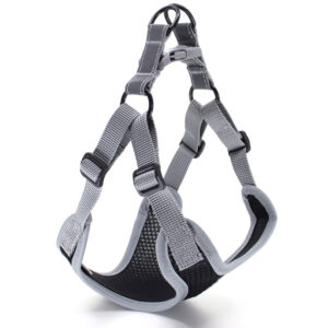 Vsepropejska Rigby prodyšné kšíry pro psa | 36 – 68 cm Barva: Černá, Obvod hrudníku: 40 – 50 cm