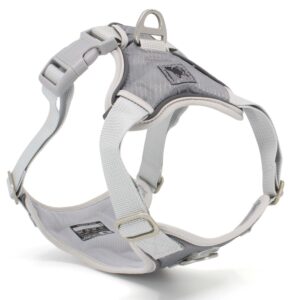 Vsepropejska Ricota sportovní kšíry pro psa | 36 – 73 cm Barva: Šedá, Obvod hrudníku: 57 – 73 cm