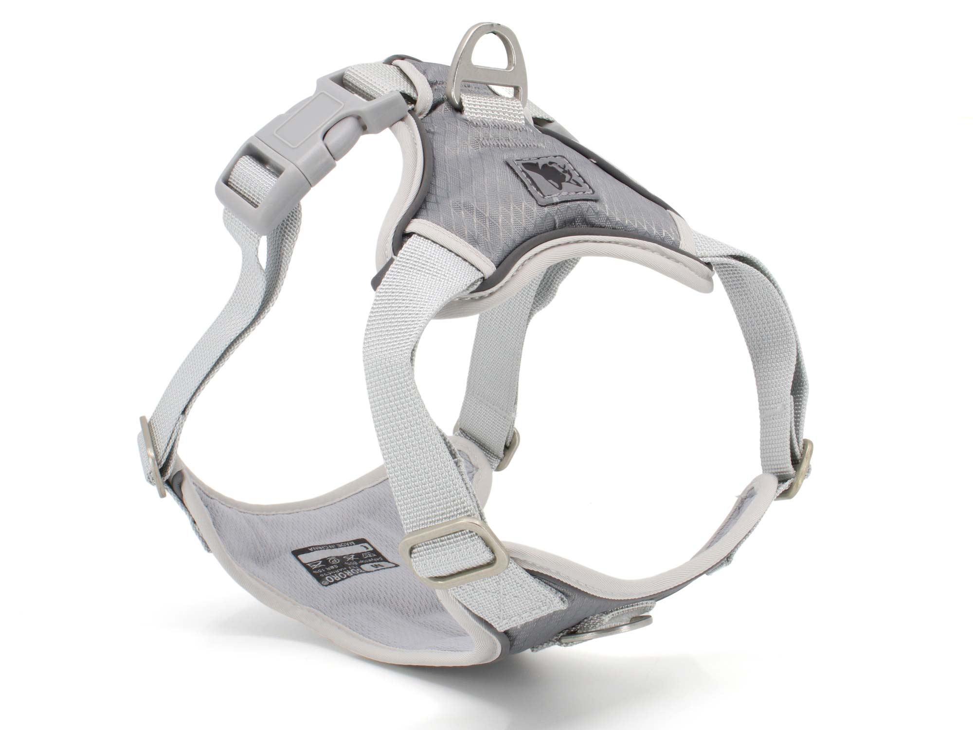 Vsepropejska Ricota sportovní kšíry pro psa | 36 – 73 cm Barva: Šedá, Obvod hrudníku: 36 - 45 cm Vsepropejska Ricota sportovní kšíry pro psa | 36 – 73 cm Barva: Šedá, Obvod hrudníku: 36 - 45 cm