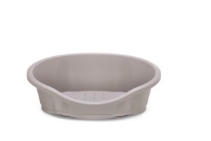 IMAC Plastový pelech pro psy - cappuccino - D 65 x Š 47 x V 22 cm