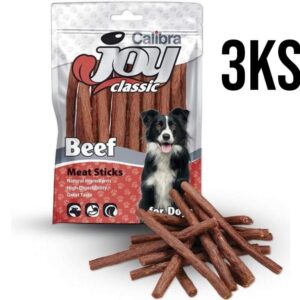 Calibra Joy Dog Classic Beef Sticks 3x 80g
