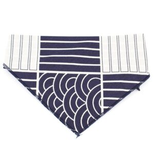 Vsepropejska Cali černo-bílý šátek pro psa Obvod krku: 30 – 57 cm