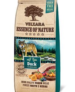 Vapasko, s.r.o. Velxara Dry FM GF Dog Senior Duck 11,4kg